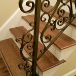 Detailed Scrolled Railing