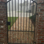 Narrow Patio Gate