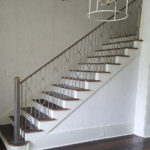 Lightweight Modern Staircase Railing