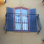 Faux Balcony Window
