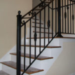 Stairway Handrail With Accents